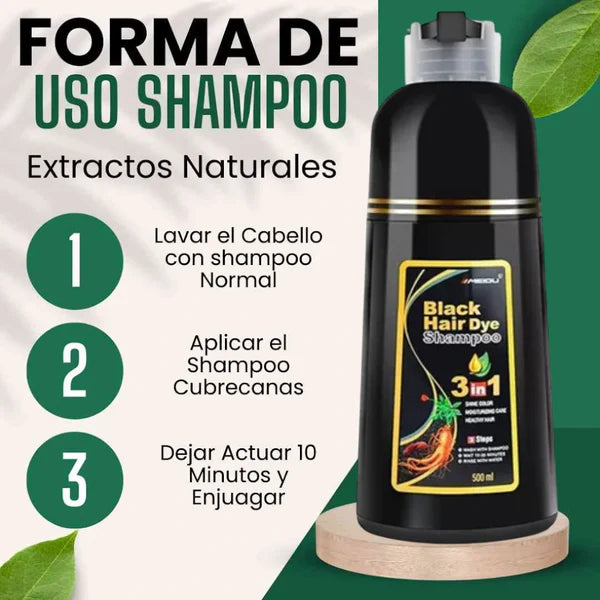 Shampoo cubre canas 100% 400ml